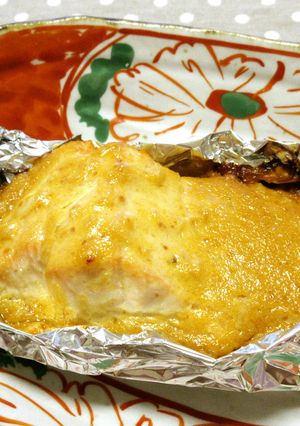 鮭の味噌マヨ焼き-レシピのメイン写真