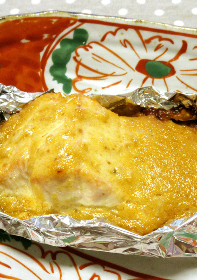 鮭の味噌マヨ焼き-レシピのメイン写真
