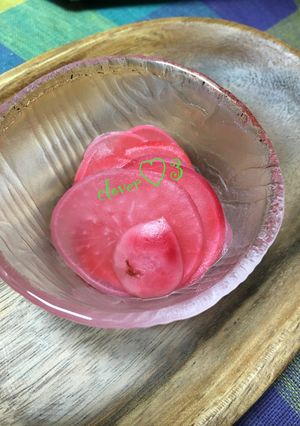 ラディッシュの甘酢漬け☆-レシピのメイン写真