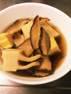筍と椎茸の煮物-レシピのメイン写真