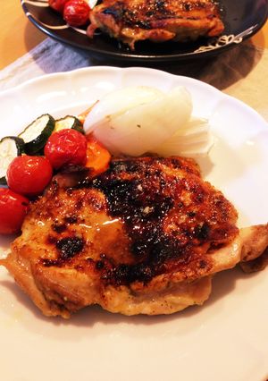 豪華に見えて実は簡単♡グリルチキン-レシピのメイン写真