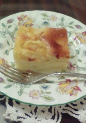 簡単♪混ぜるだけのアップルケーキ-レシピのメイン写真