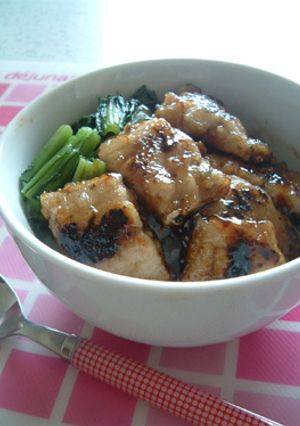 あじのたれ焼き丼-レシピのメイン写真