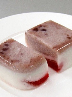 あわしま堂の水ようかん牛乳寒天-レシピのメイン写真