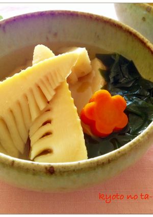 ✿春の定番 若竹煮(たけのこと若布)✿-レシピのメイン写真