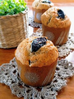 簡単HMで★紅茶とプルーンのマフィン-レシピのメイン写真