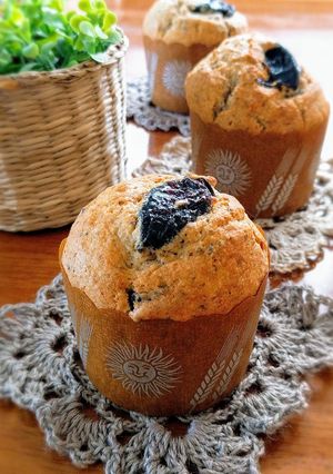 簡単HMで★紅茶とプルーンのマフィン-レシピのメイン写真