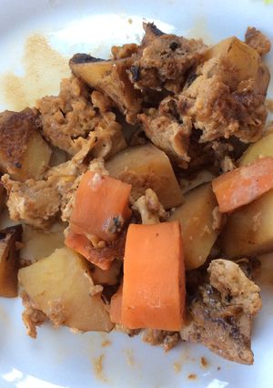 新じゃがと玉子甘煮？-レシピのメイン写真