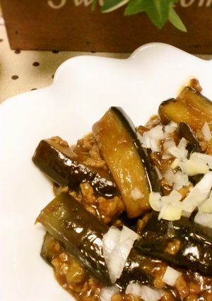 ぱぱっと！麻婆茄子-レシピのメイン写真