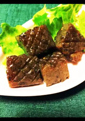 蒟蒻のバター正油ステーキ-レシピのメイン写真