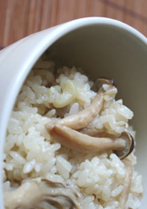 にんにくバター醤油♡きのこの炊き込みご飯-レシピのメイン写真