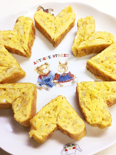 砂糖不使用!玉ねぎたっぷり!卵焼き☆-レシピのメイン写真