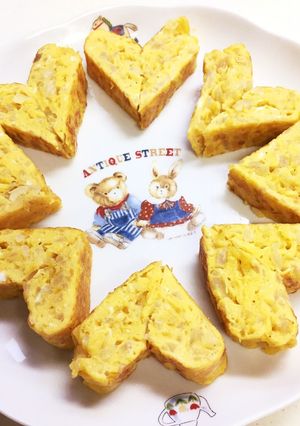 砂糖不使用！玉ねぎたっぷり！卵焼き☆-レシピのメイン写真