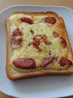 エッグマヨトースト-レシピのメイン写真