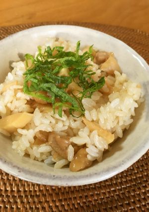 筍のとり飯-レシピのメイン写真