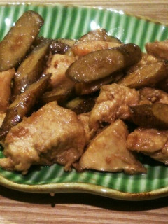 鶏ごぼう-レシピのメイン写真