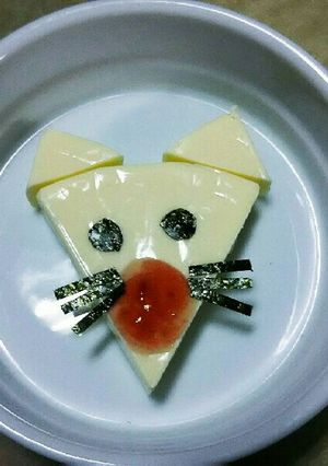 チーズでネズミのおつまみ-レシピのメイン写真