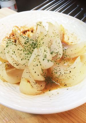 男の新玉ねぎ 丸ごとバター醤油-レシピのメイン写真