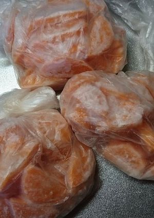 【冷凍】人参保存-レシピのメイン写真