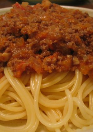 野菜たっぷり！トマトジュースミートソース-レシピのメイン写真