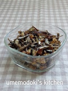 カルシウム補給に★煮干しの佃煮 胡桃入り-レシピのメイン写真