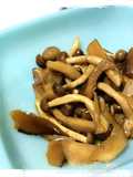 きのこたちの甘辛煮♪常備菜にも