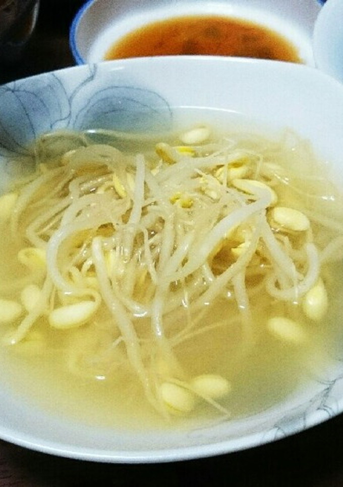 大豆もやしのみぞれスープ♪-レシピのメイン写真