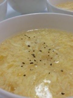 ふわとろたまごスープ-レシピのメイン写真