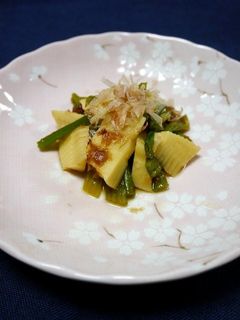 簡単!筍とほうれん草の土佐煮-レシピのメイン写真