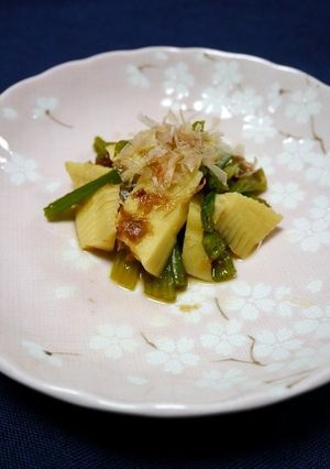 簡単!筍とほうれん草の土佐煮-レシピのメイン写真