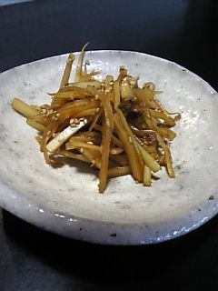 大根の皮で?!きんぴら大根♪-レシピのメイン写真