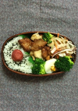 唐揚げとイカマリネのお弁当-レシピのメイン写真
