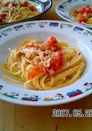 ☆ランチに☆優しい味のトマトパスタ-レシピのメイン写真