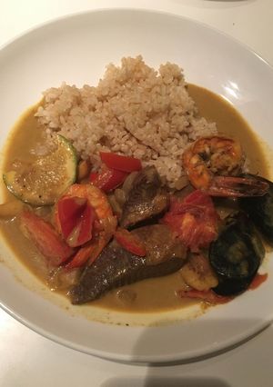 低カロリーシーフードココナッツカレー-レシピのメイン写真