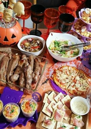 ハロウィン　パーティー　イベント　-レシピのメイン写真