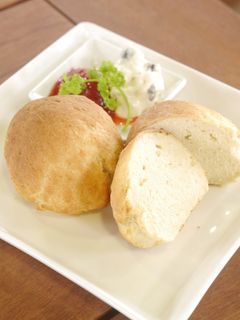 発酵不要!30分でお豆腐パン-レシピのメイン写真