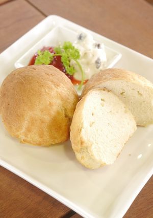 発酵不要！30分でお豆腐パン-レシピのメイン写真