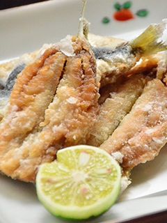 イワシの唐揚げ-レシピのメイン写真