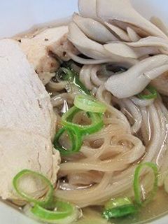 あっさりスープで食べる大麦麺-レシピのメイン写真
