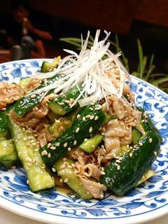 豚しゃぶときゅうりのゴマにんにく醤油-レシピのメイン写真