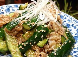 豚しゃぶときゅうりのゴマにんにく醤油-レシピのメイン写真