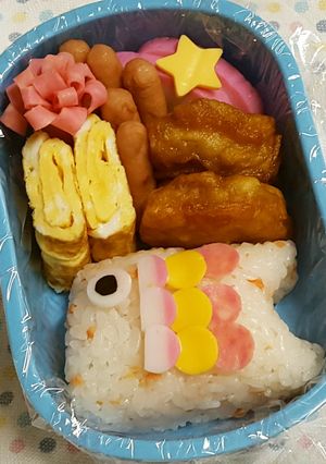 キャラ弁　年中さんのお弁当1-レシピのメイン写真