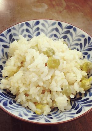 簡単！塩糀でつくる豆ごはん-レシピのメイン写真