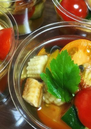 うなぎと彩り野菜のゼリー寄せ-レシピのメイン写真