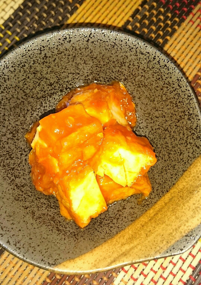 みんこんちの 厚揚げケチャップ炒め-レシピのメイン写真