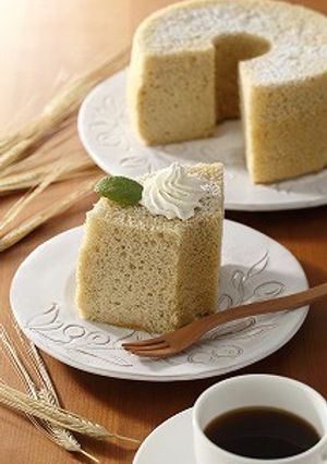 大麦粉シフォンケーキ-レシピのメイン写真