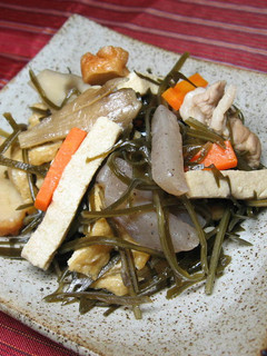 凍み豆腐入り切り昆布煮-レシピのメイン写真