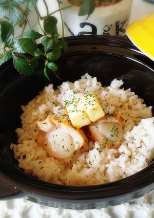 レンチンで簡単☆ホタテのバターライス-レシピのメイン写真