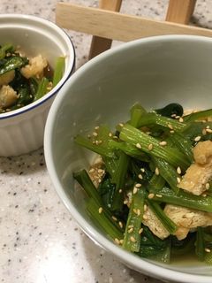 小松菜の煮浸し-レシピのメイン写真