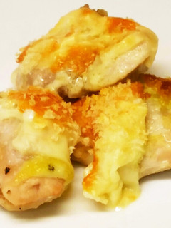 お弁当に!鶏もも肉のわさびマヨチーズ焼き-レシピのメイン写真
